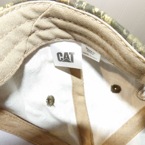 CAT Camouflage Caterpillar Adjustable Hat new no tags - Picture 5 of 6